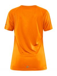 Fitness Shirt Damen Orange